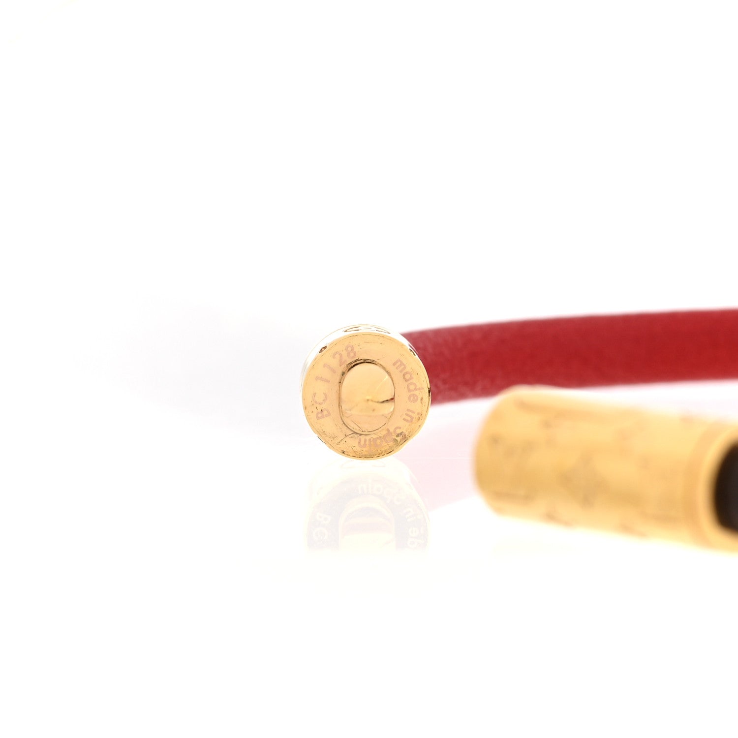 Monogram Daily Confidential Bracelet 17 Red
