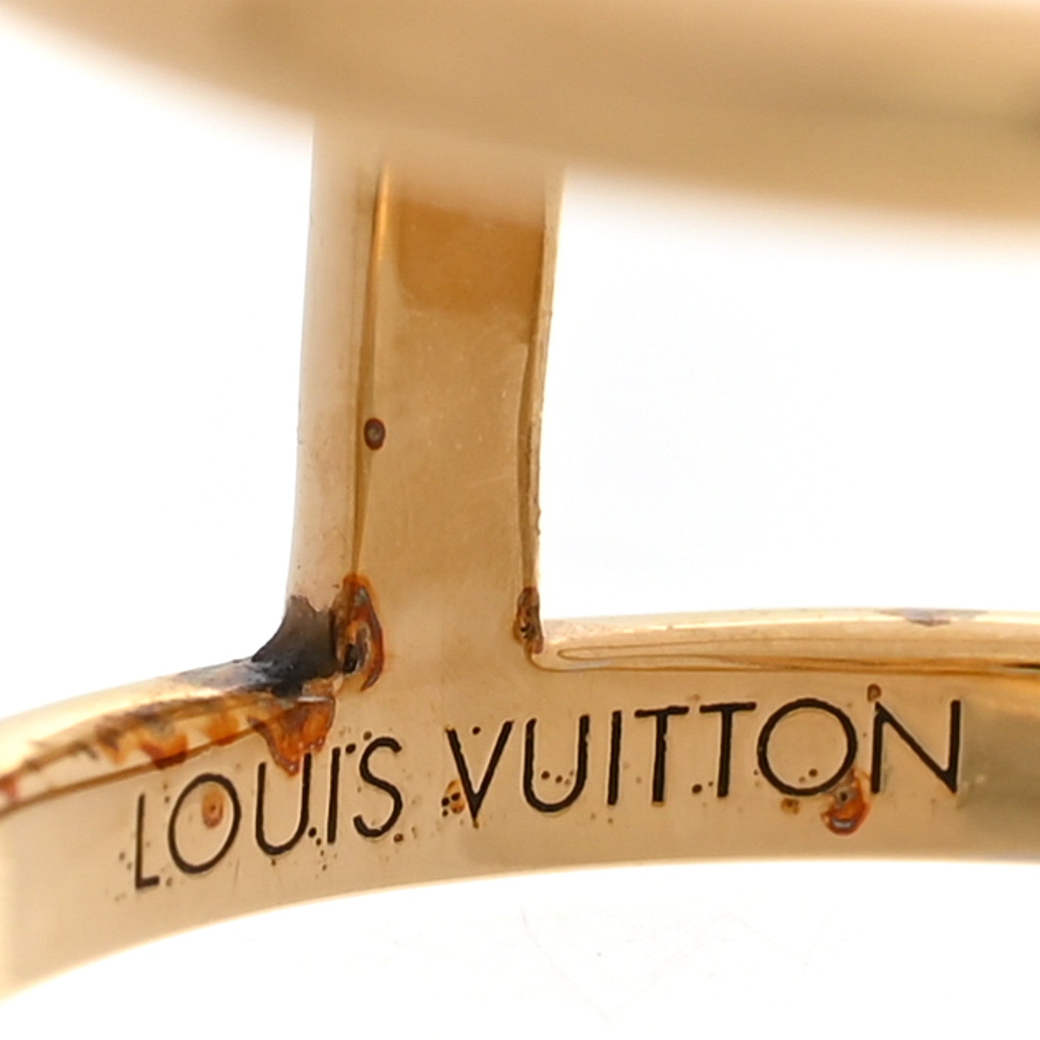Metal Crystal Iconic Tresor Ring L Gold