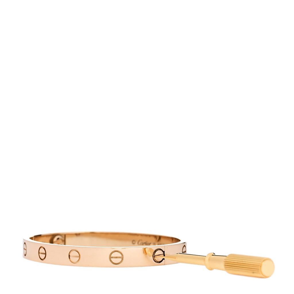 18K Yellow Gold Love Bracelet 16