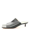 Lambskin Stretch Mule 40mm Sandals  40 Black