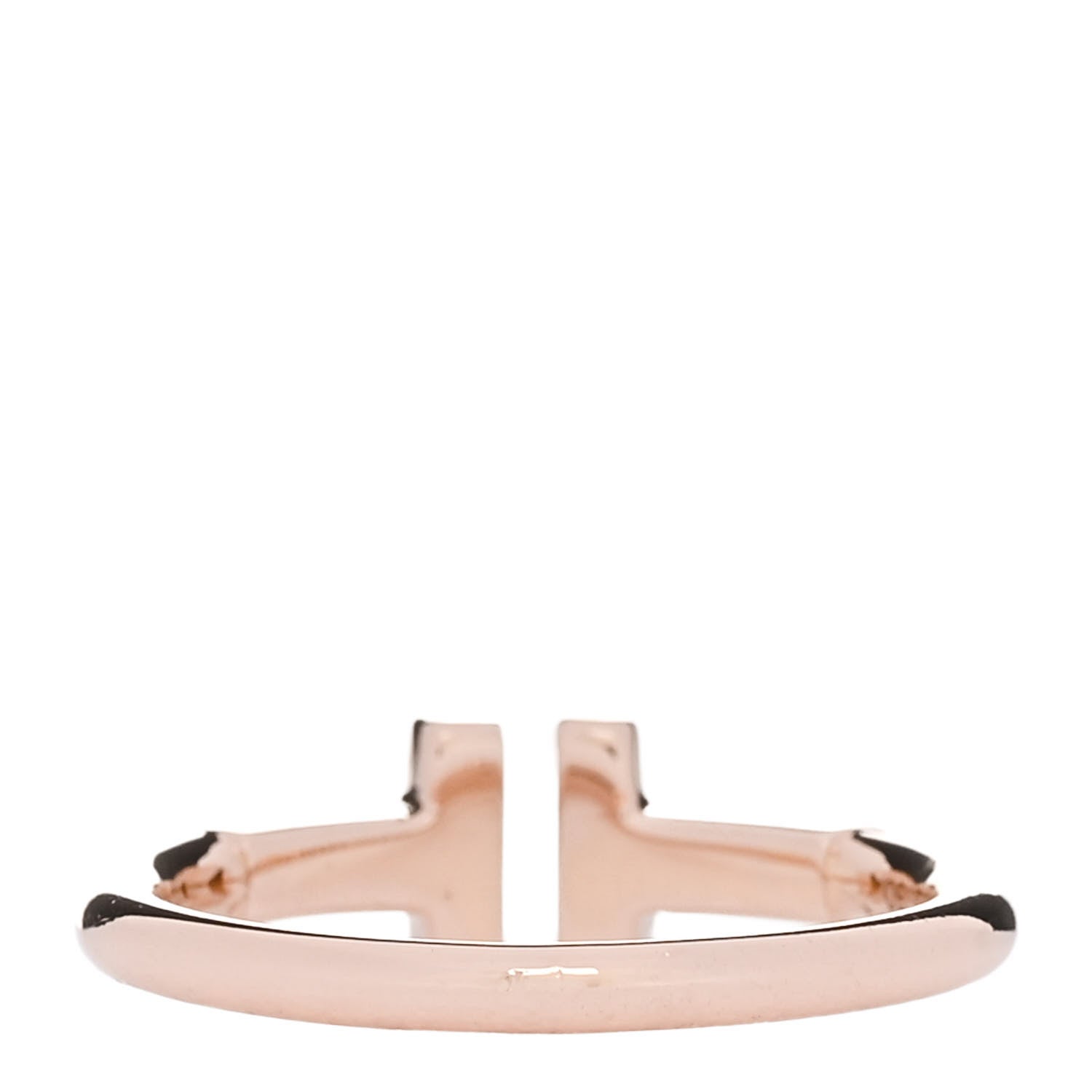18K Rose Gold T Wire Ring 48 4.5