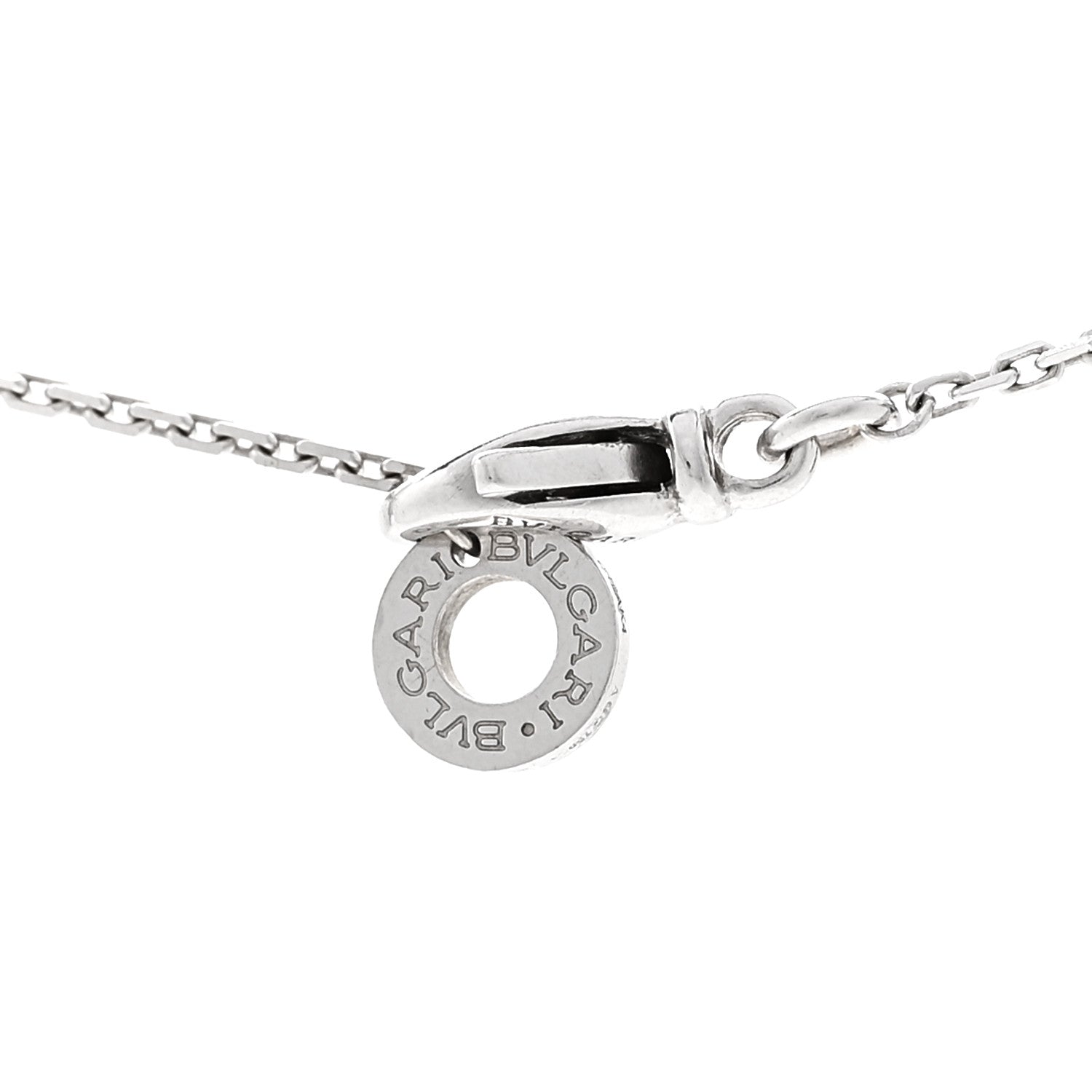 18K White Gold Diamond Large Divas' Dream Pave Necklace