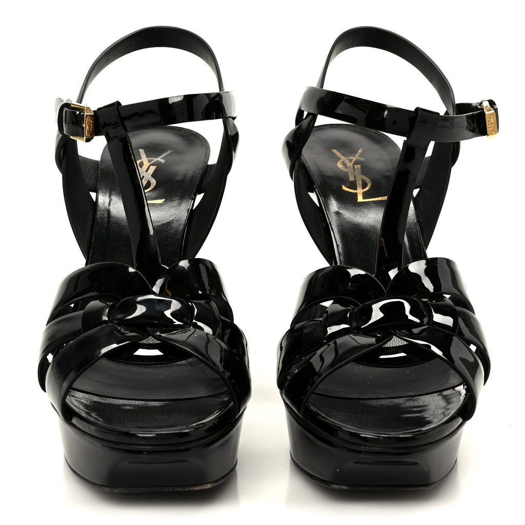 Patent Tribute 75 Platform Sandals 39 Black