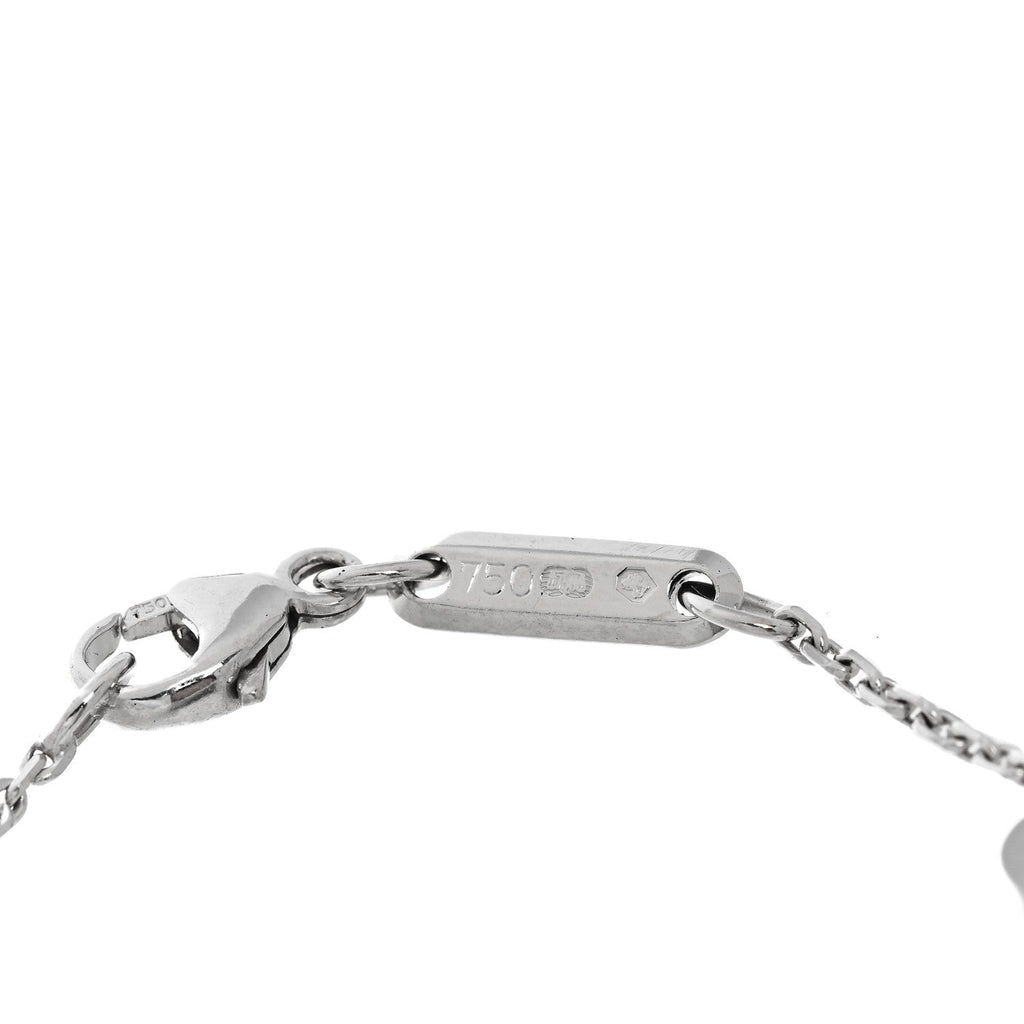 18K White Gold Diamond Happy Bubbles Bracelet