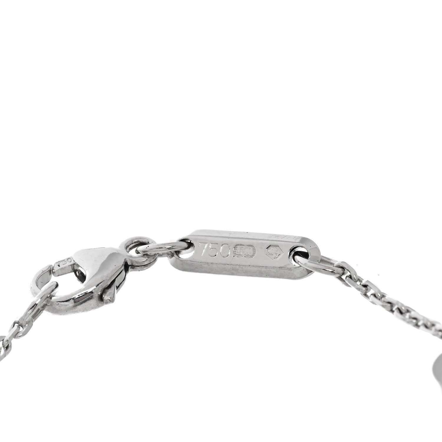 18K White Gold Diamond Happy Bubbles Bracelet