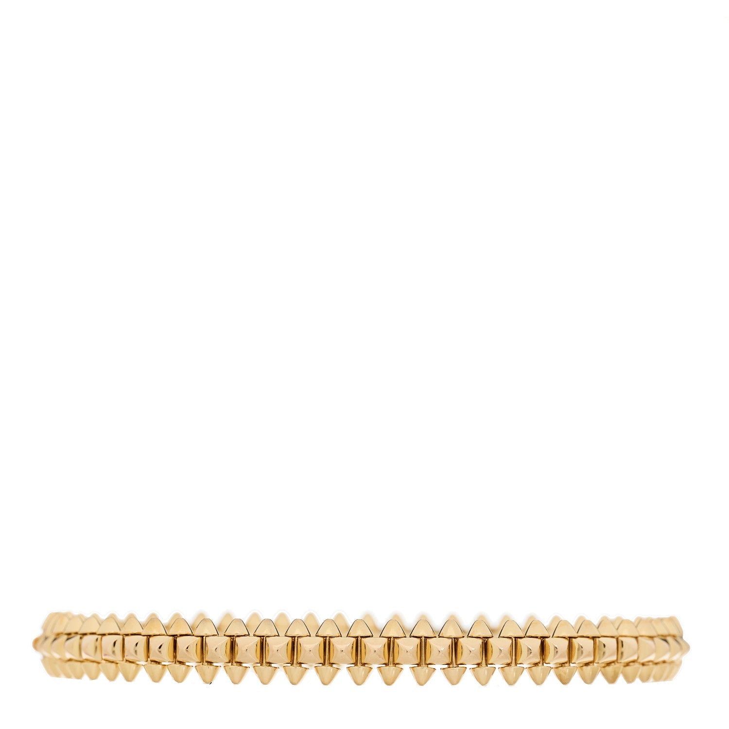 18K Pink Gold Small Clash De Cartier Bracelet 16