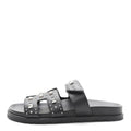 Calfskin Medor Studded Womens Chypre Sandals 37 Black
