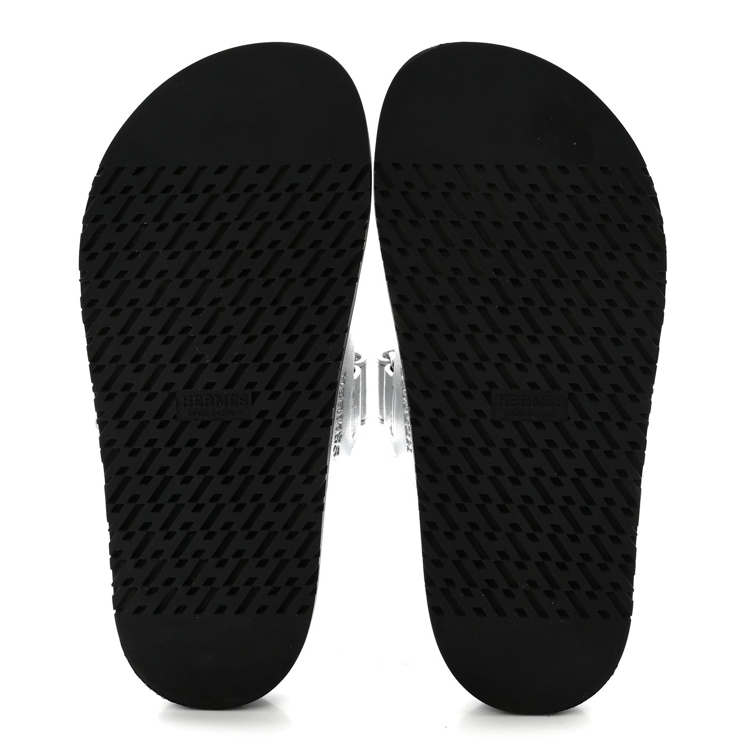 Metallic Goatskin Womens Chypre Sandals 36 Argent