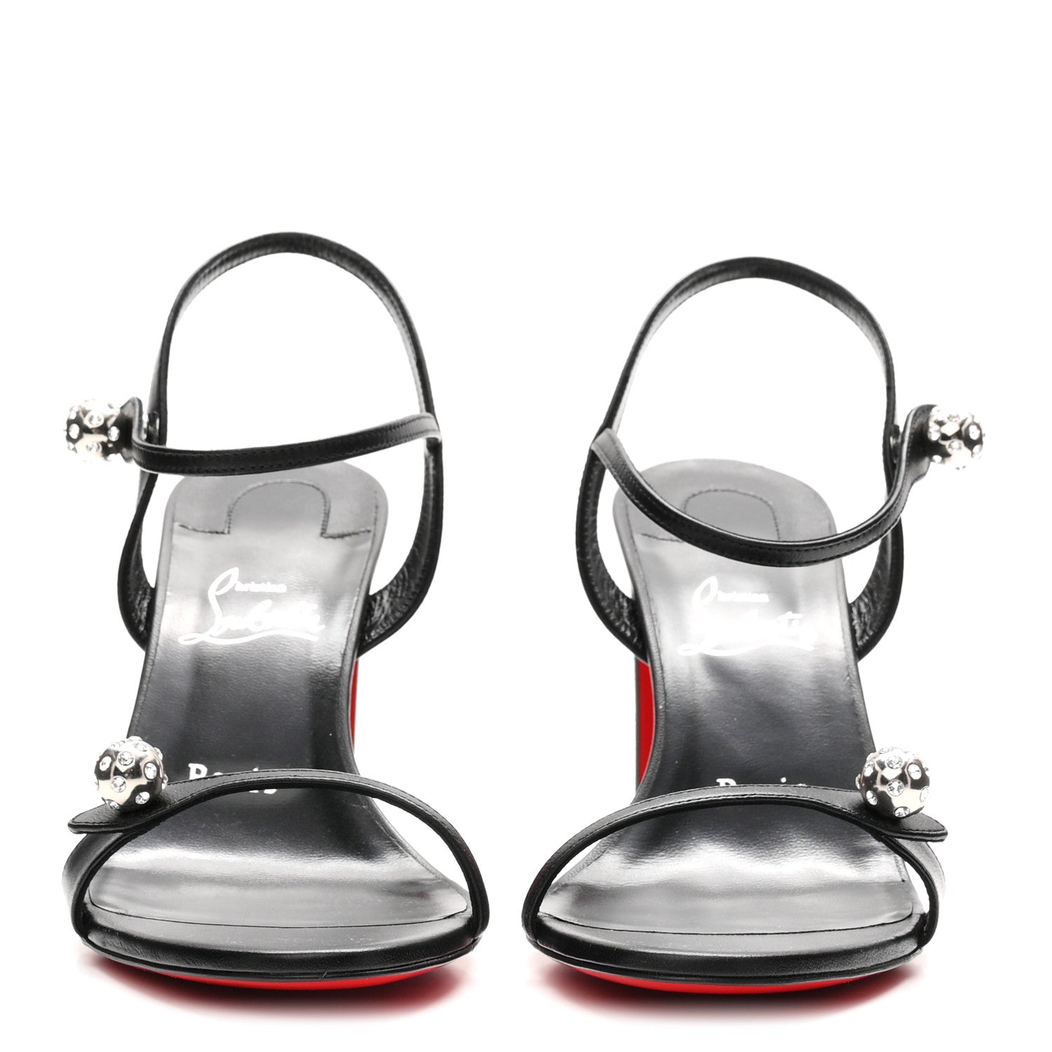 Nappa Atmospheria 85 Sandals 39 Black