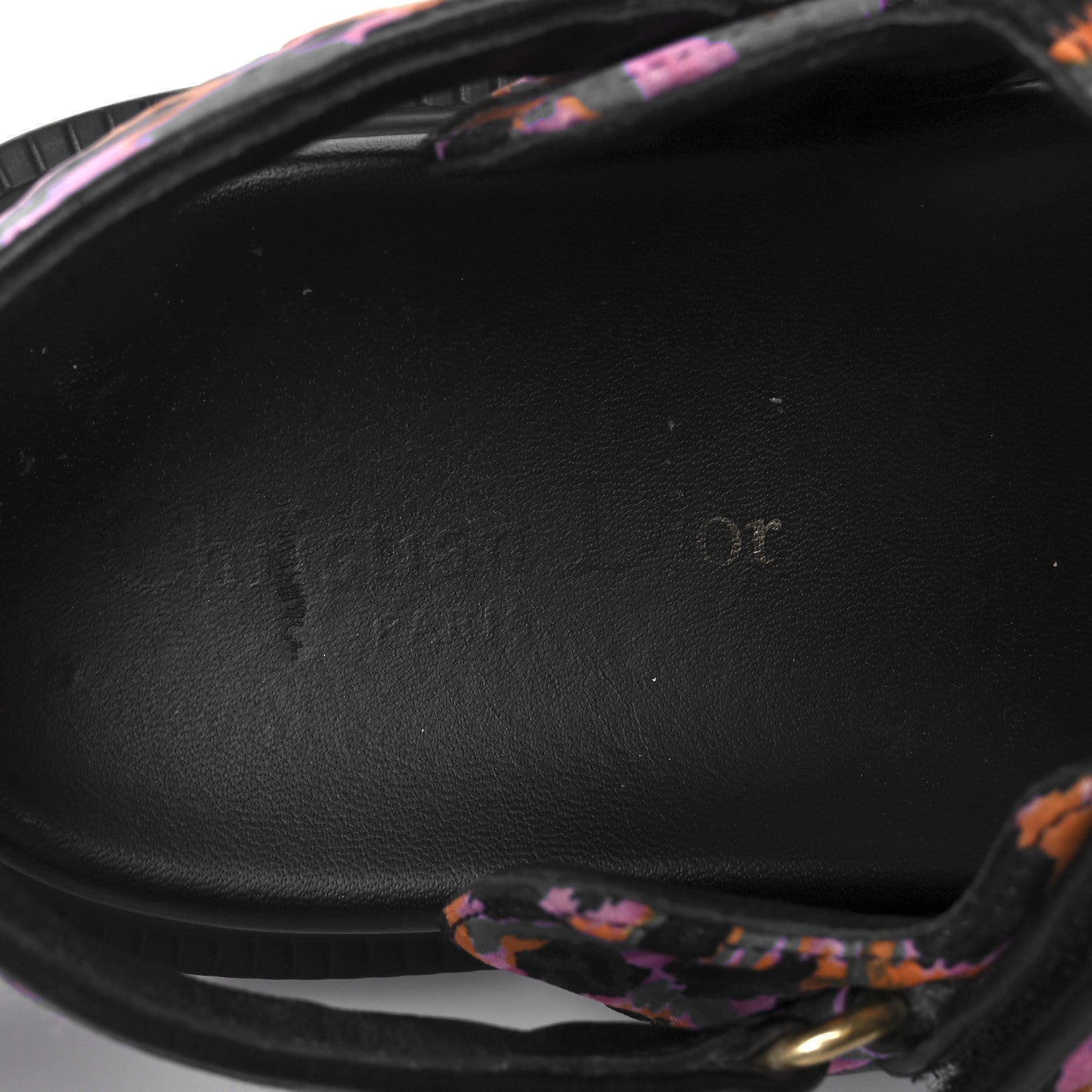 Technical Fabric Mizza Print Dioract Sandals 38 Multicolor