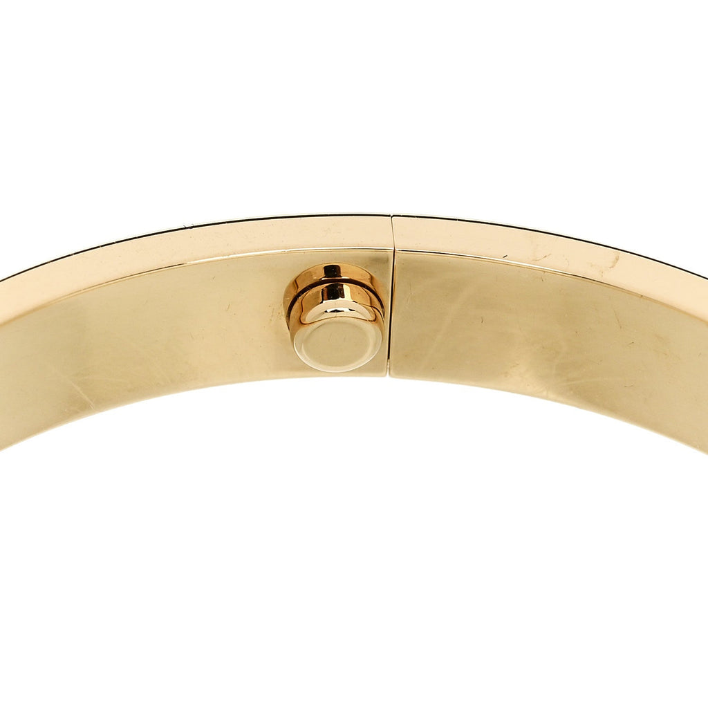 18K Yellow Gold LOVE Single Screw Bracelet 16