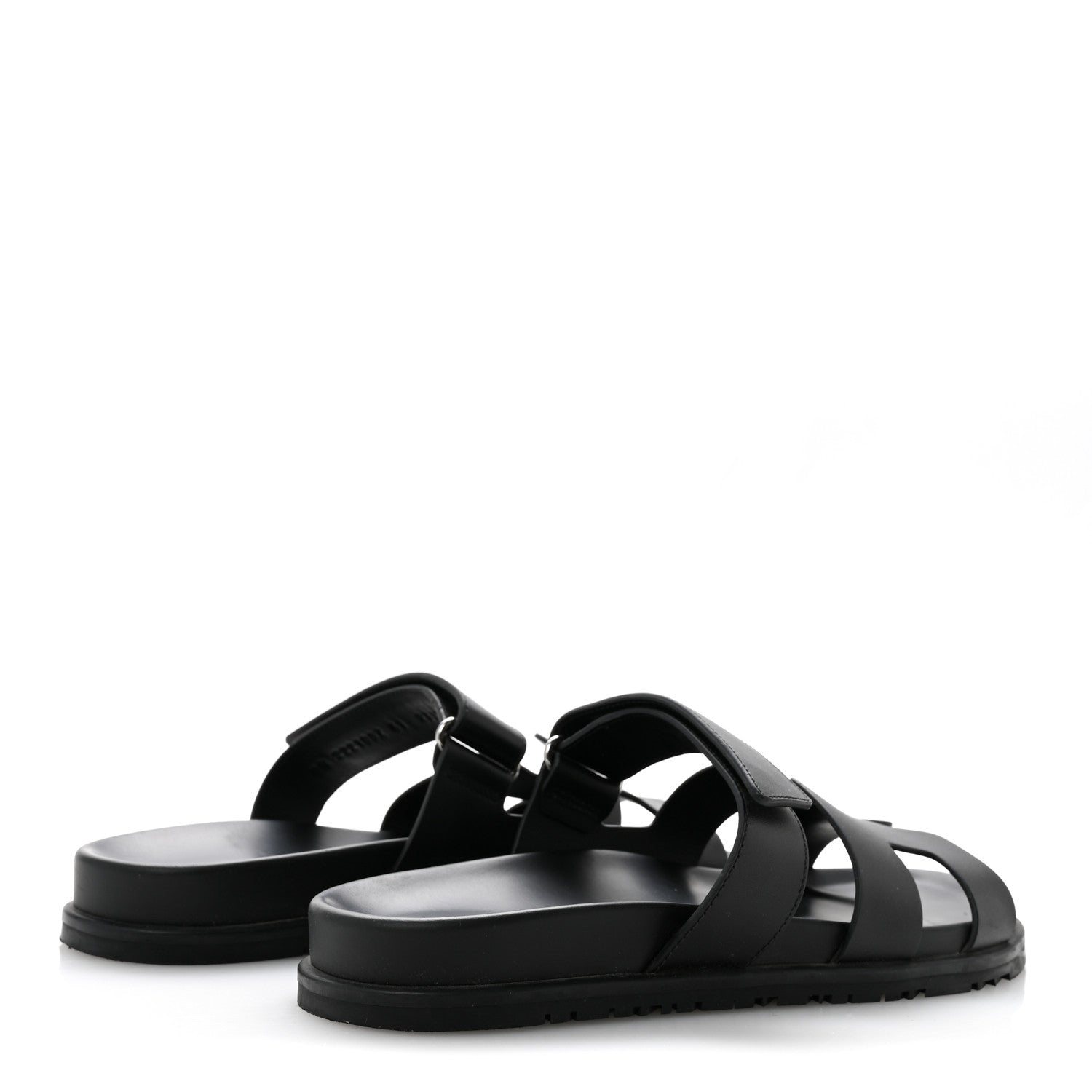 Calfskin Womens Chypre Sandals 41 Black