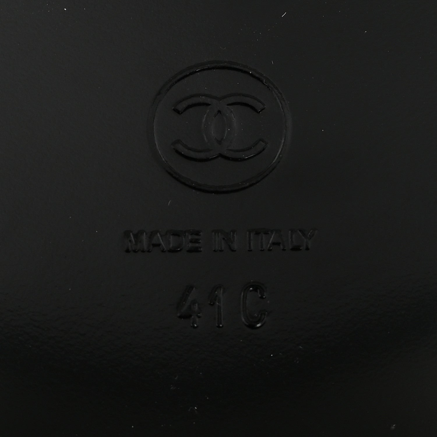 Cotton Logo Mule Sandals 41 Black White