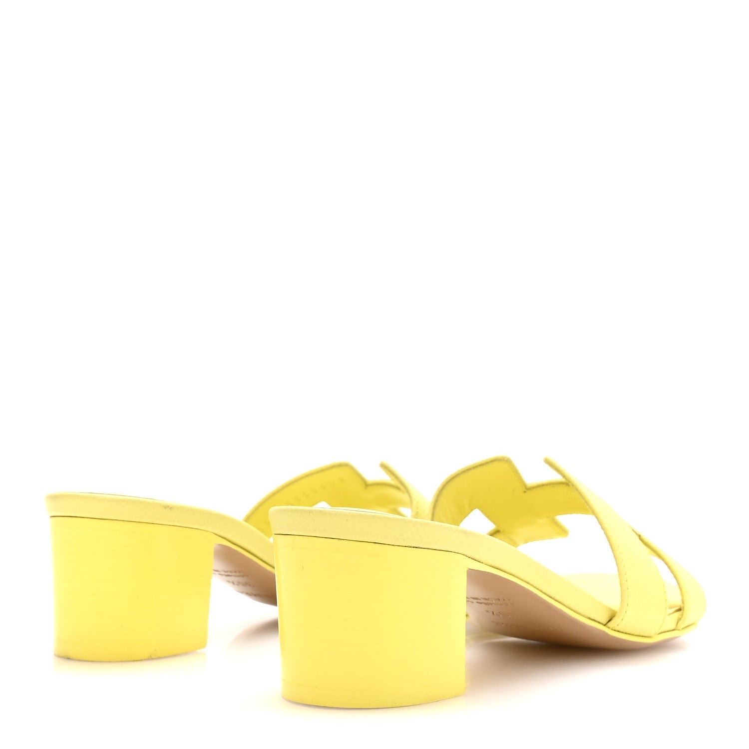 Epsom Oasis Sandals 36.5 Jaune Pollen