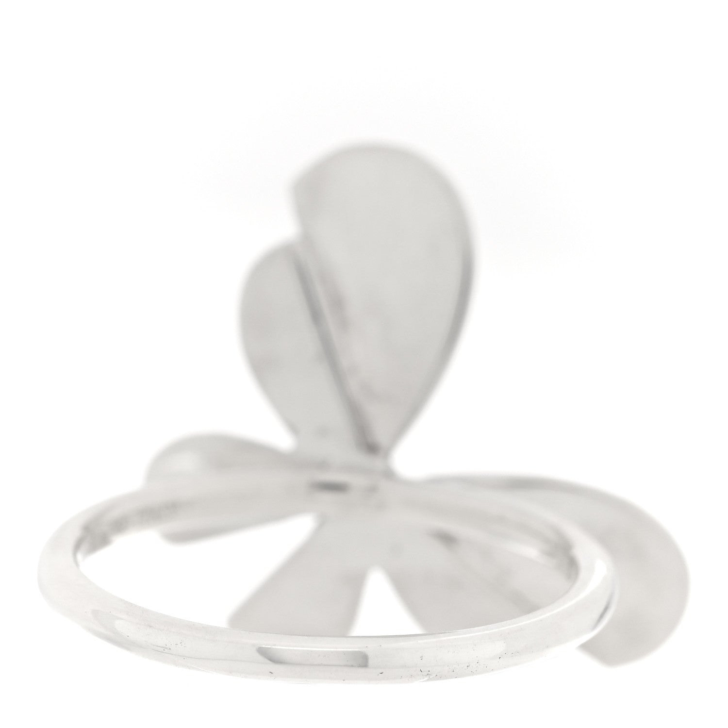 Sterling Silver 18K Rose Gold Return to Tiffany Love Bugs Butterfly Ring 49 5