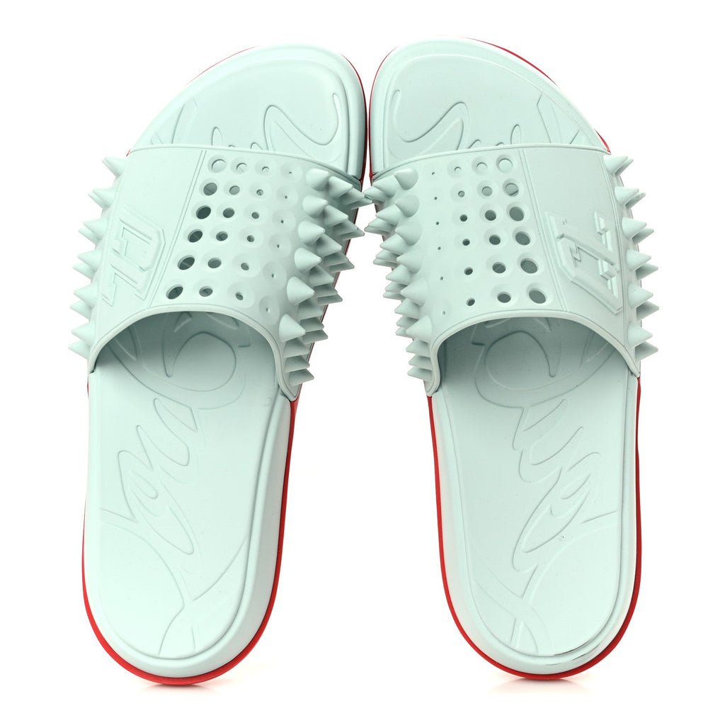 Rubber Take It Easy Flat Slide Sandals 46 Iceberg