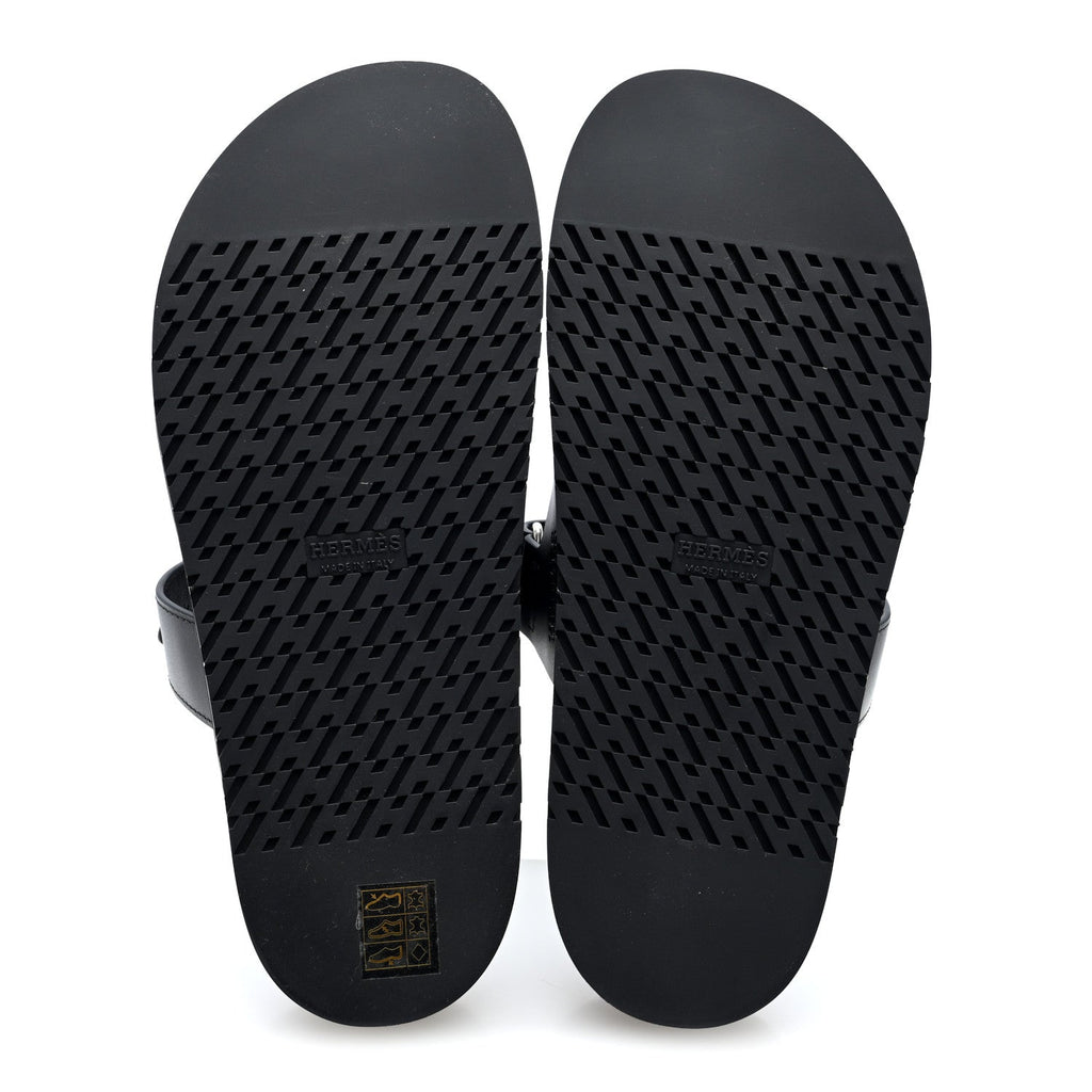 Calfskin Womens Chypre Sandals 39 Black