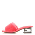 Mink FF Baguette Sandals 40 Kissed
