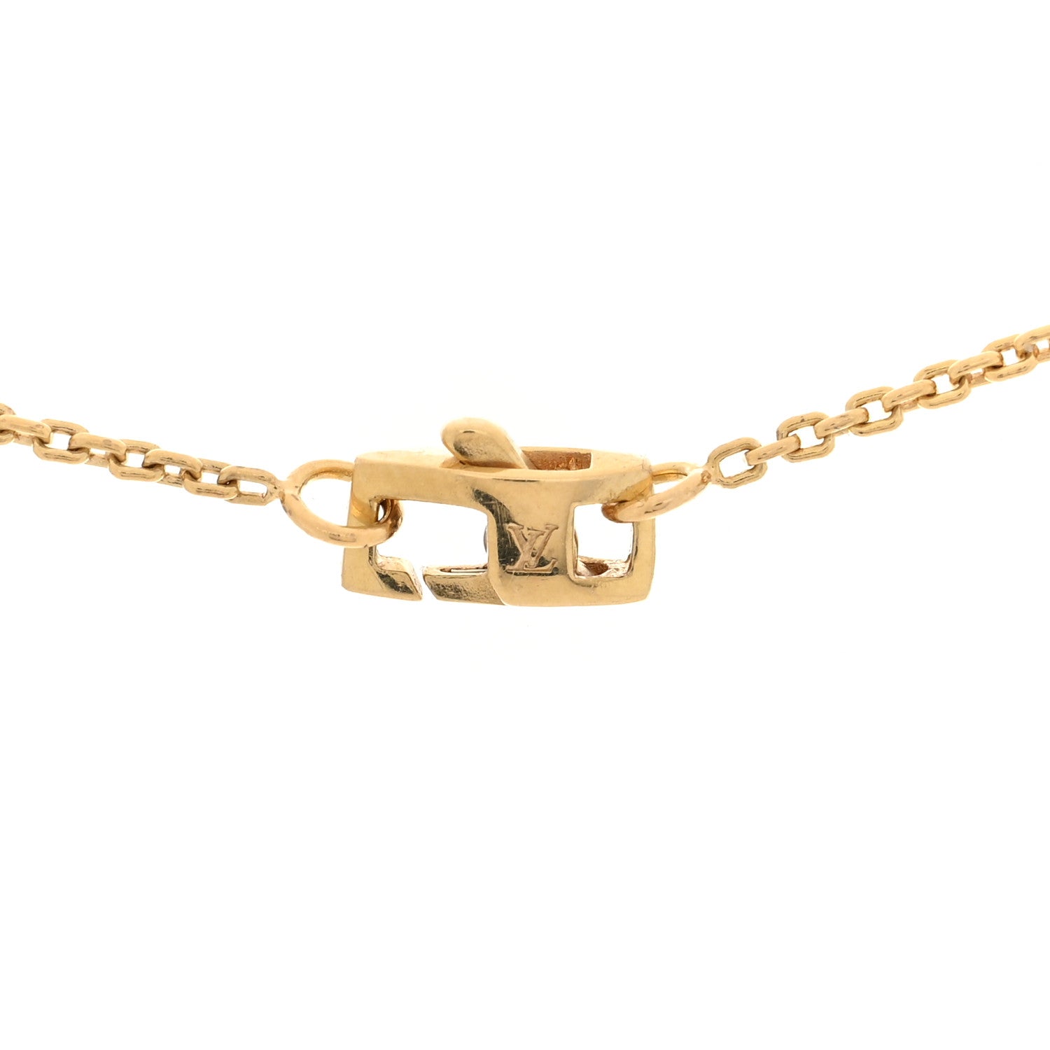 18K Yellow Gold Diamond Idylle Blossom Pendant Necklace