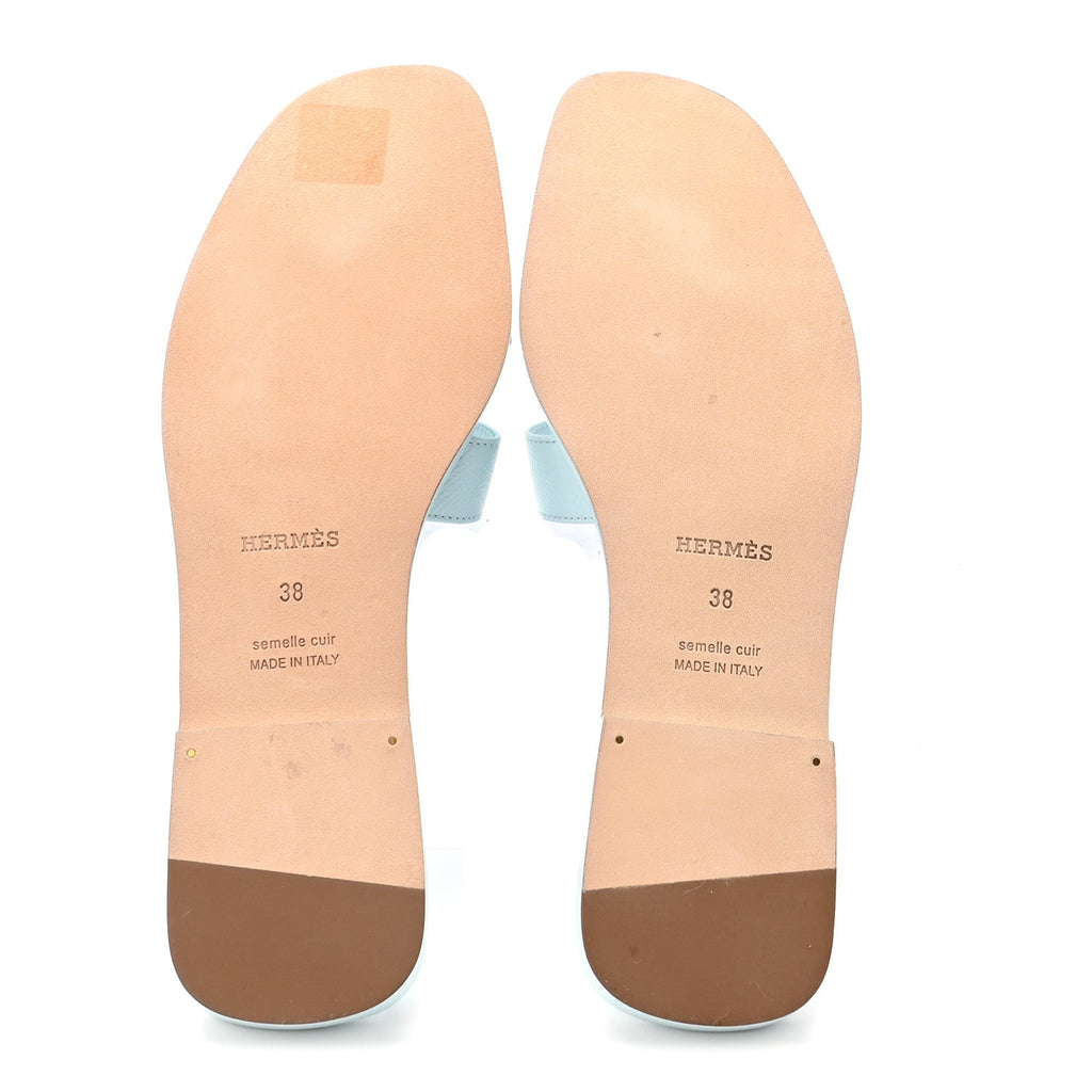Epsom Oran Sandals 38 Bleu Littoral
