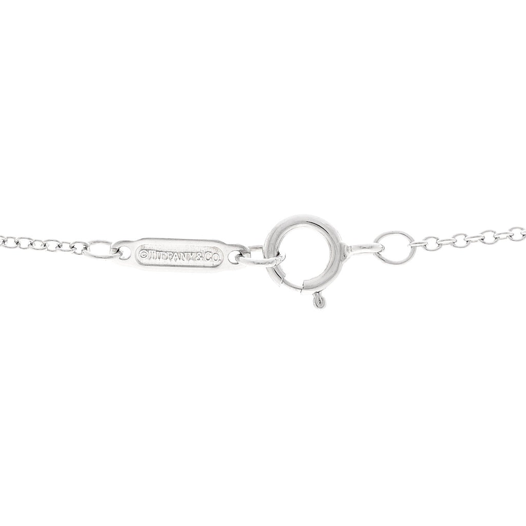 Platinum 18K Yellow Gold Yellow Diamond Daisy Key Pendant Necklace