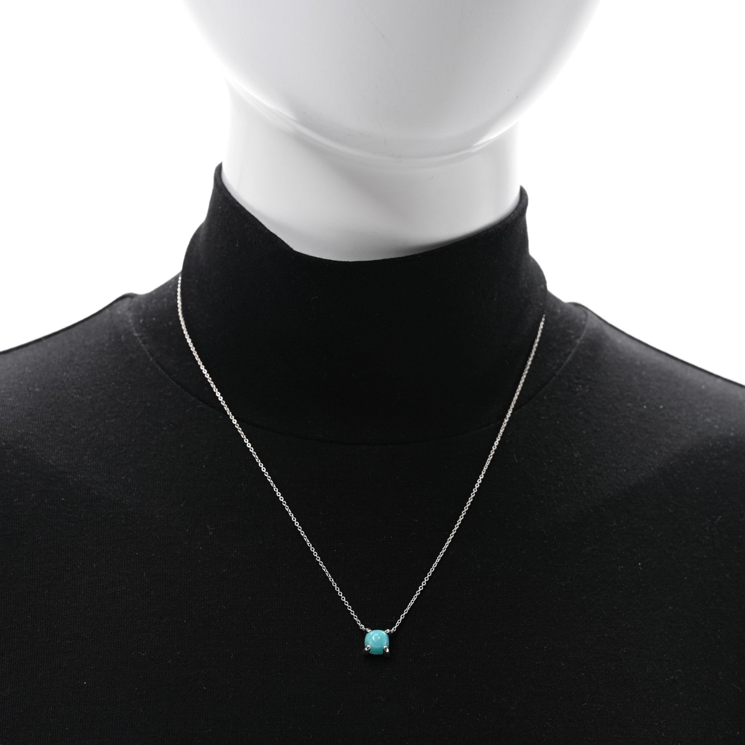 Sterling Silver Amazonite Paloma Picasso Sugar Stacks Necklace
