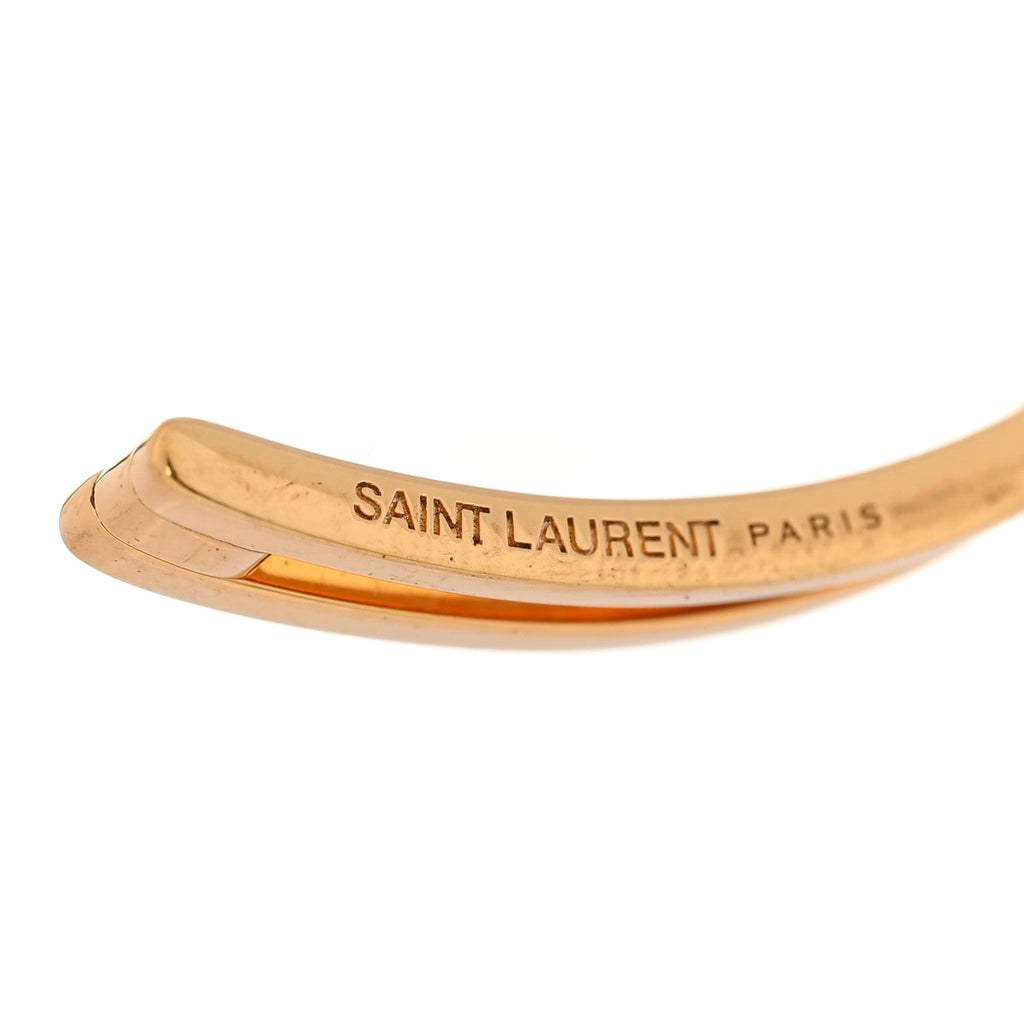 Metal Geometric Cuff Bracelet Gold
