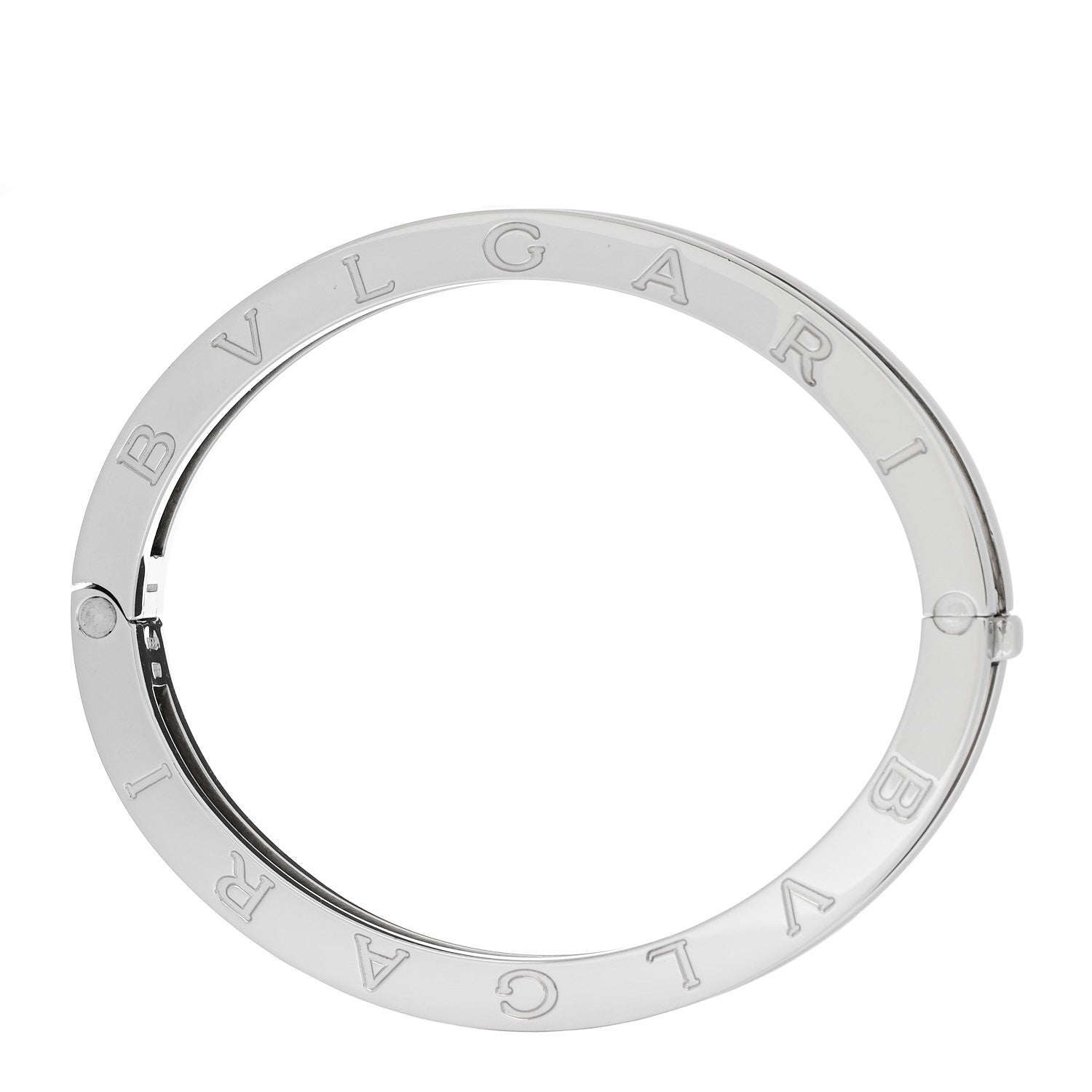 18K Yellow Gold Stainless Steel B.Zero1 Bangle Bracelet