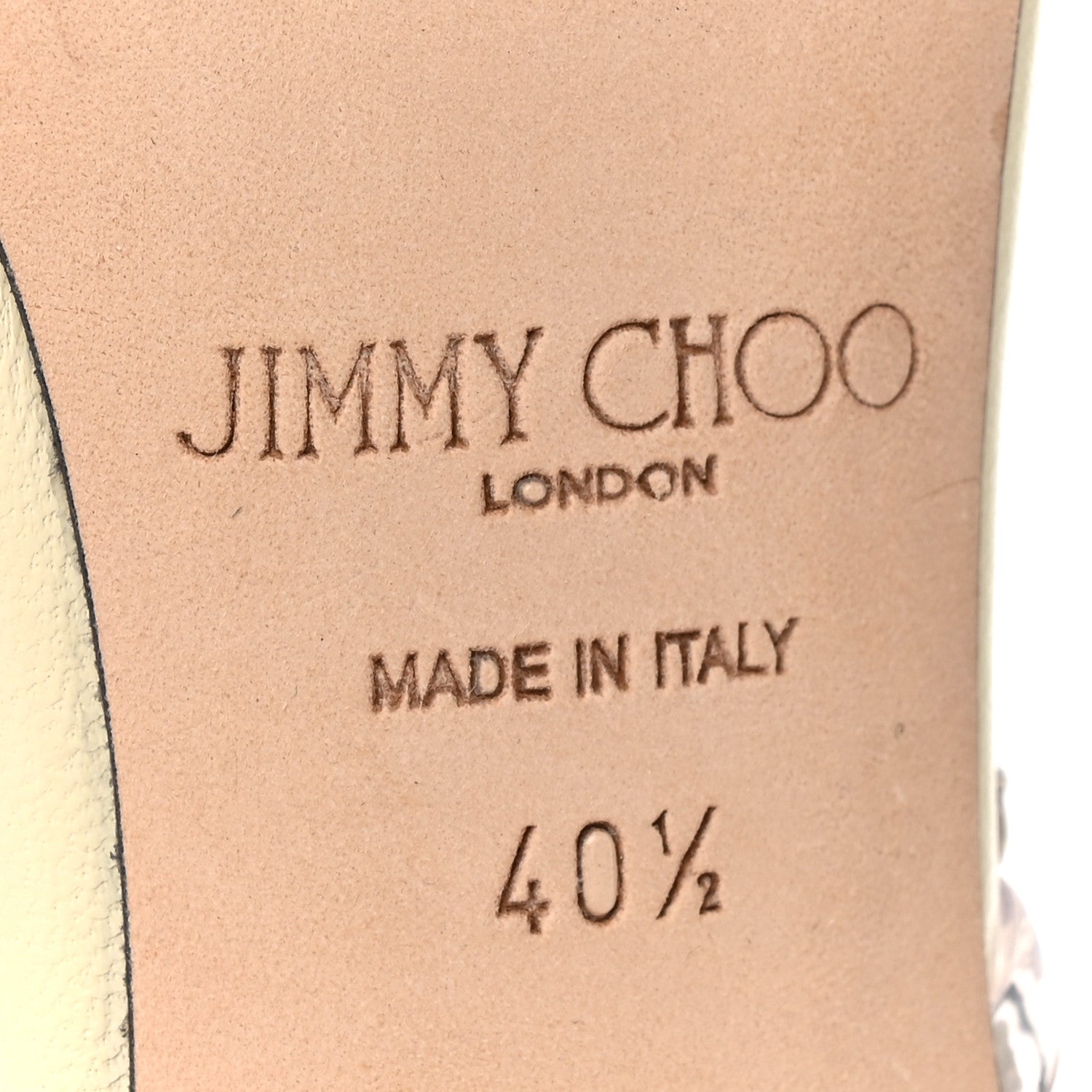 Nappa Crystal Josefine 100 Sandals 39 Latte