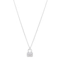18K White Gold Diamond Constance Amulettes Pendant Necklace