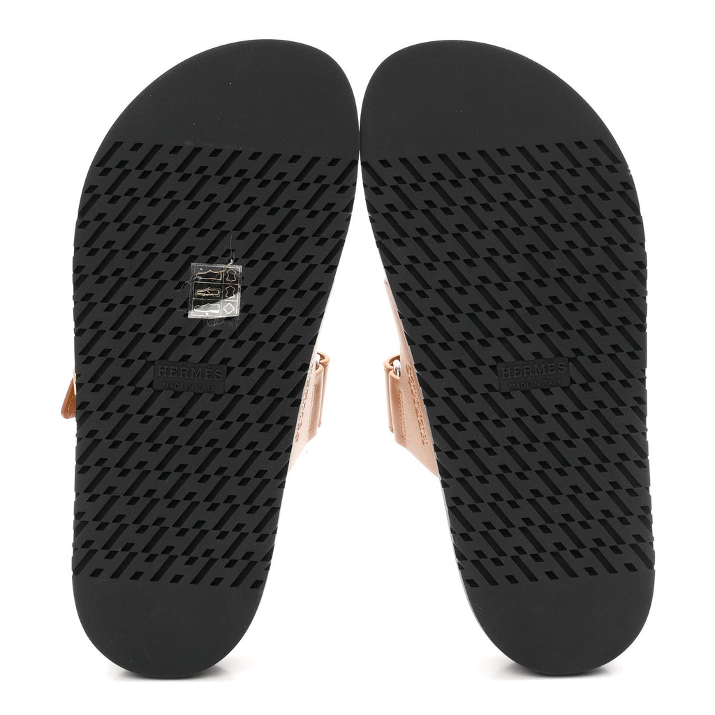 Calfskin Womens Chypre Sandals 36.5 Natural