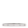 18K White Gold LOVE Bracelet 17