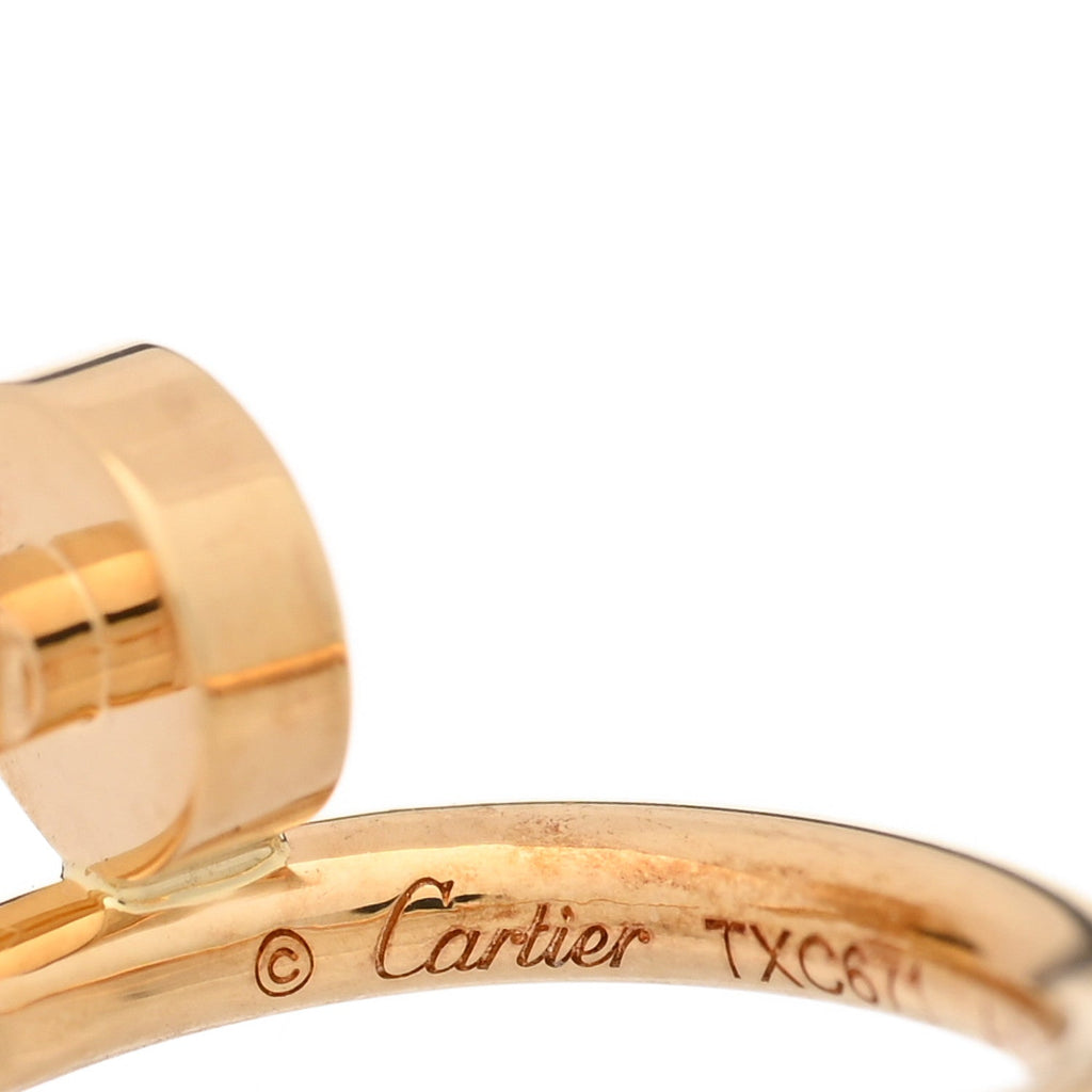 18K Yellow Gold Juste Un Clou Single Hoop Earring