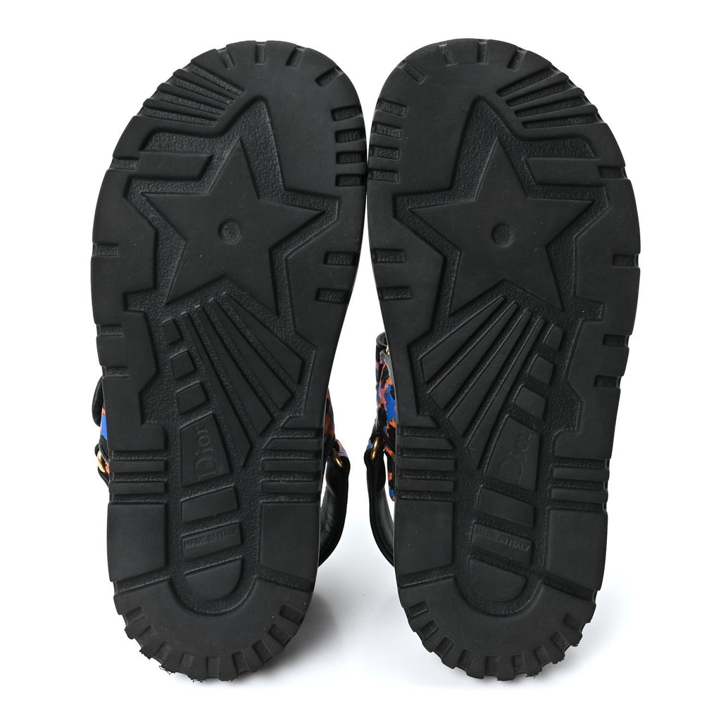 Technical Fabric Mizza Print Dioract Sandals 37 Multicolor