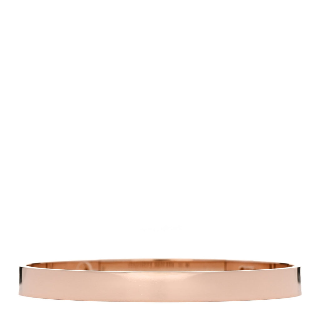 18K Rose Gold Diamond PM Collier De Chien Bracelet SH