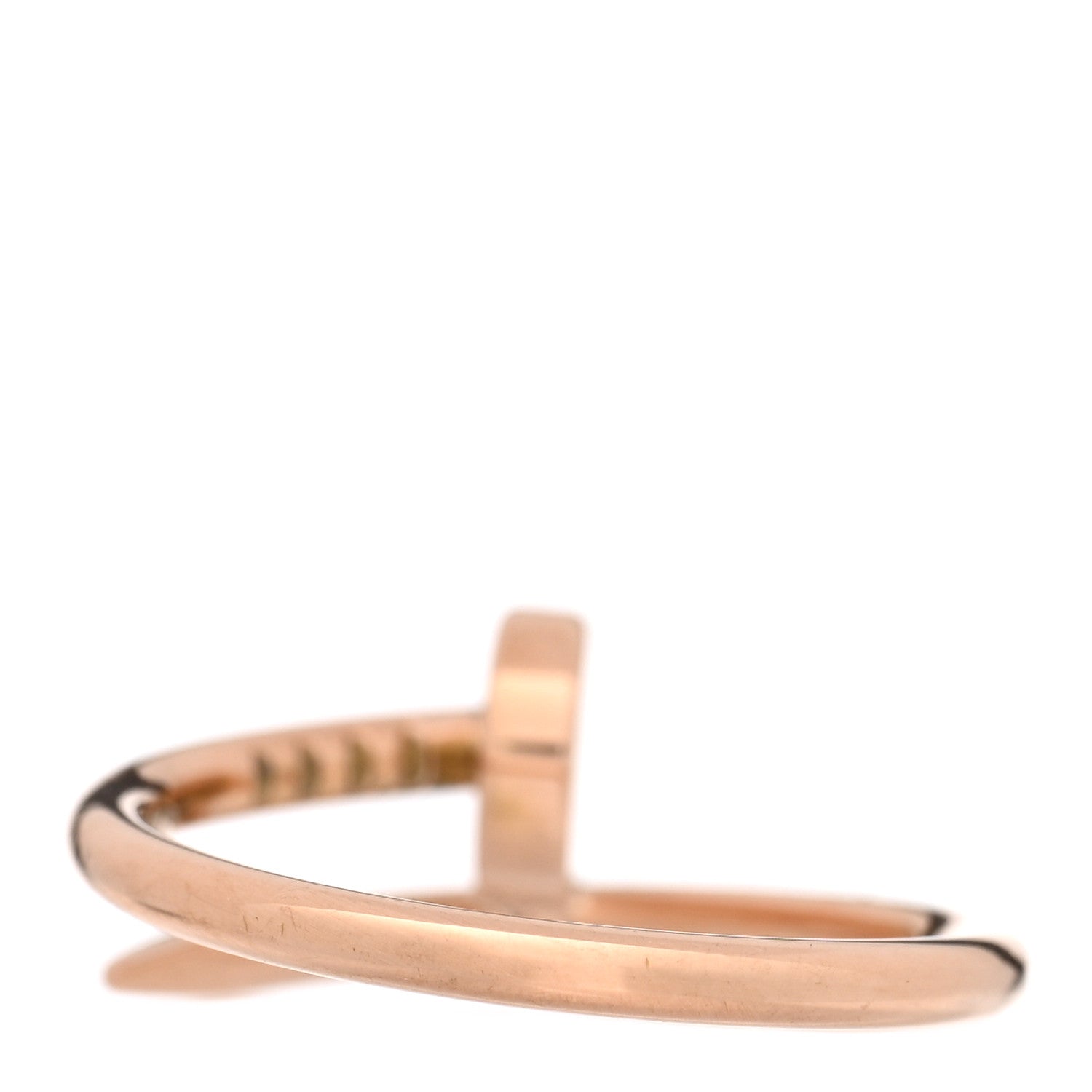 18K Pink Gold Small Juste Un Clou Ring 48 4.5