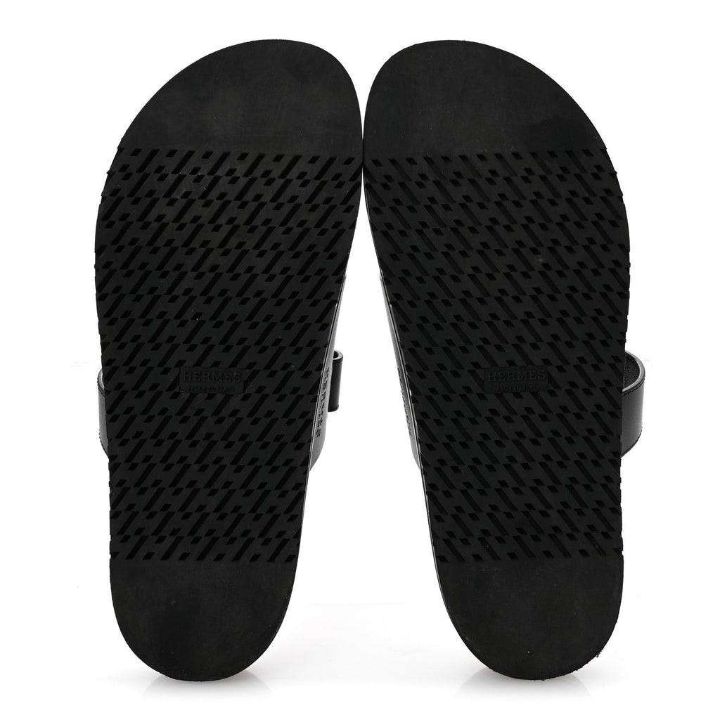 Calfskin Womens Chypre Sandals 41 Black