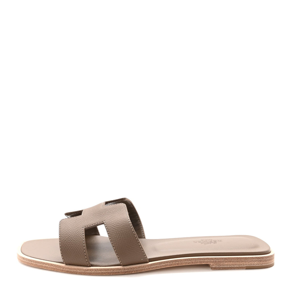 Epsom Oran Sandals 38.5 Etoupe