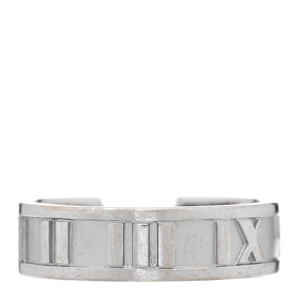 18K White Gold Diamond Atlas Ring 53 6.5