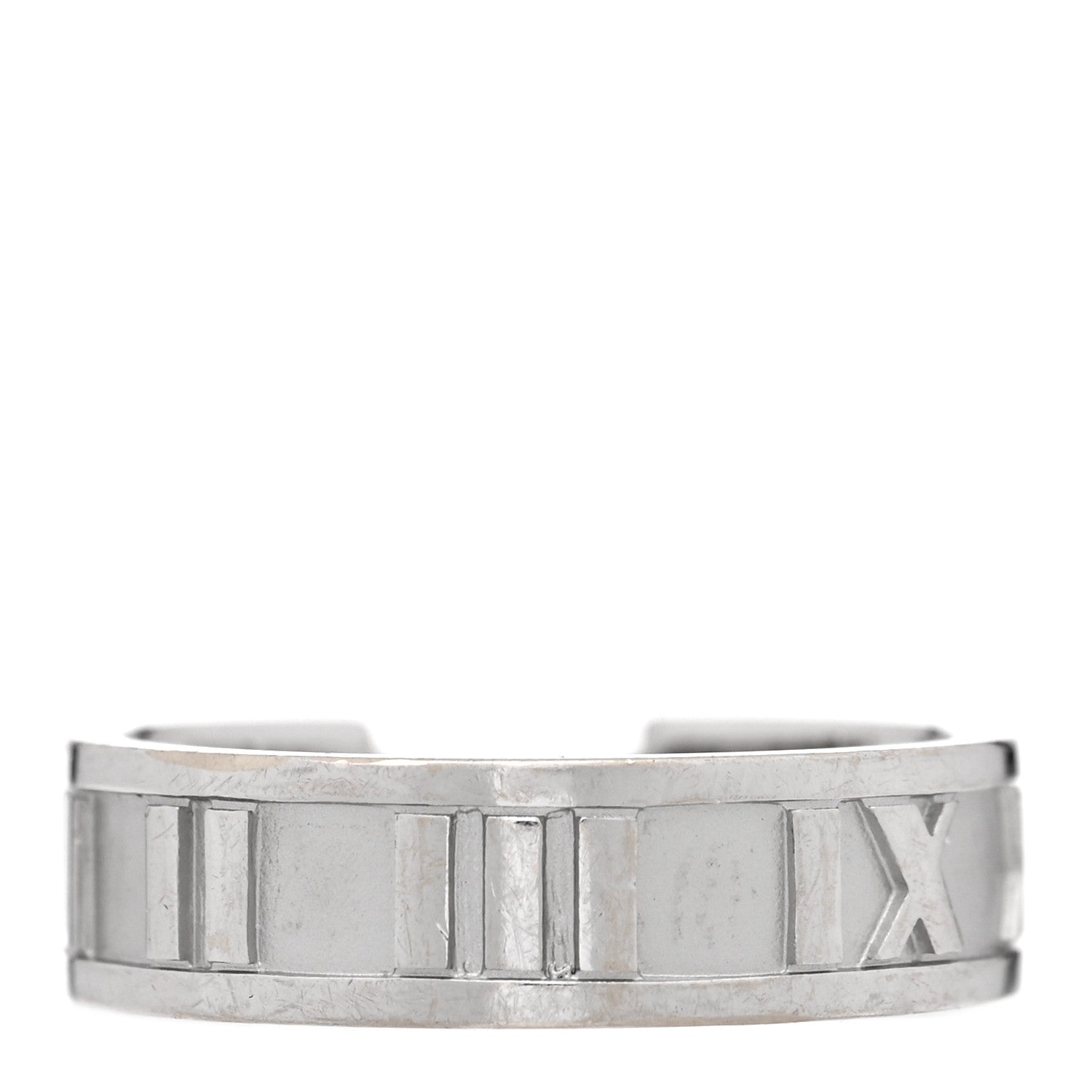 18K White Gold Diamond Atlas Ring 53 6.5