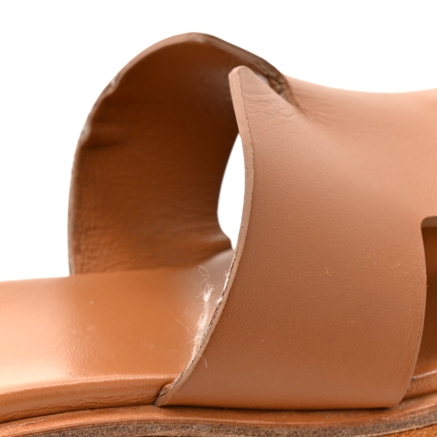 Calfskin Suede Goatskin Eze 30 Sandals 37 Marron Glaise