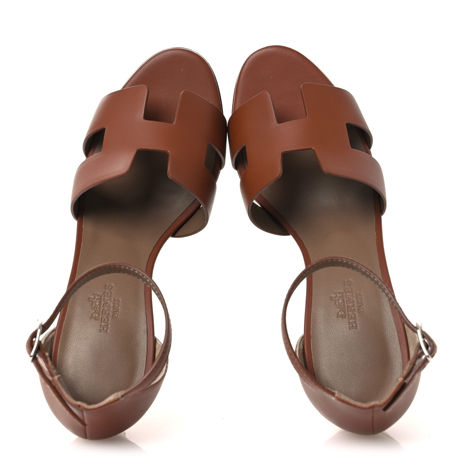 Calfskin Legend Wedge Sandals 35 Gold