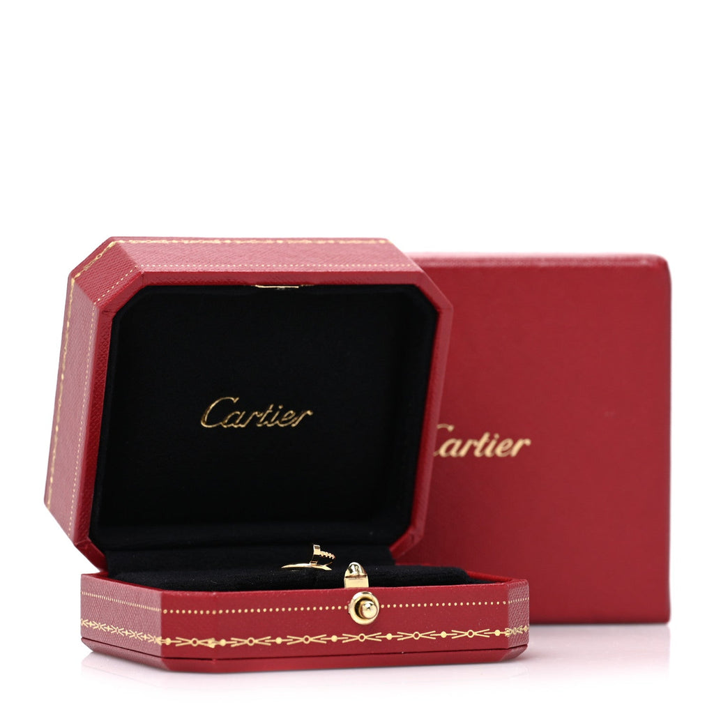 18K Yellow Gold Juste Un Clou Single Hoop Earring
