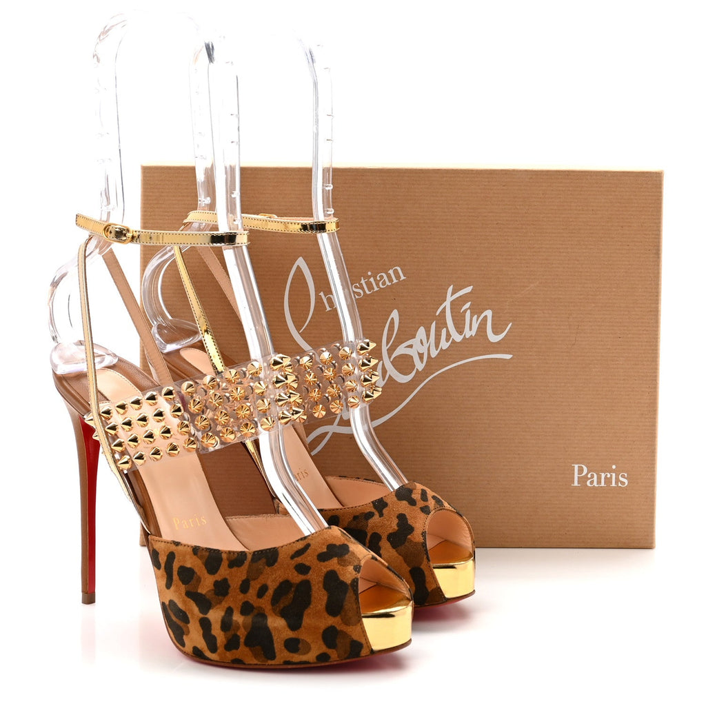 Levitagirl 120 Sandals 36 Leopard