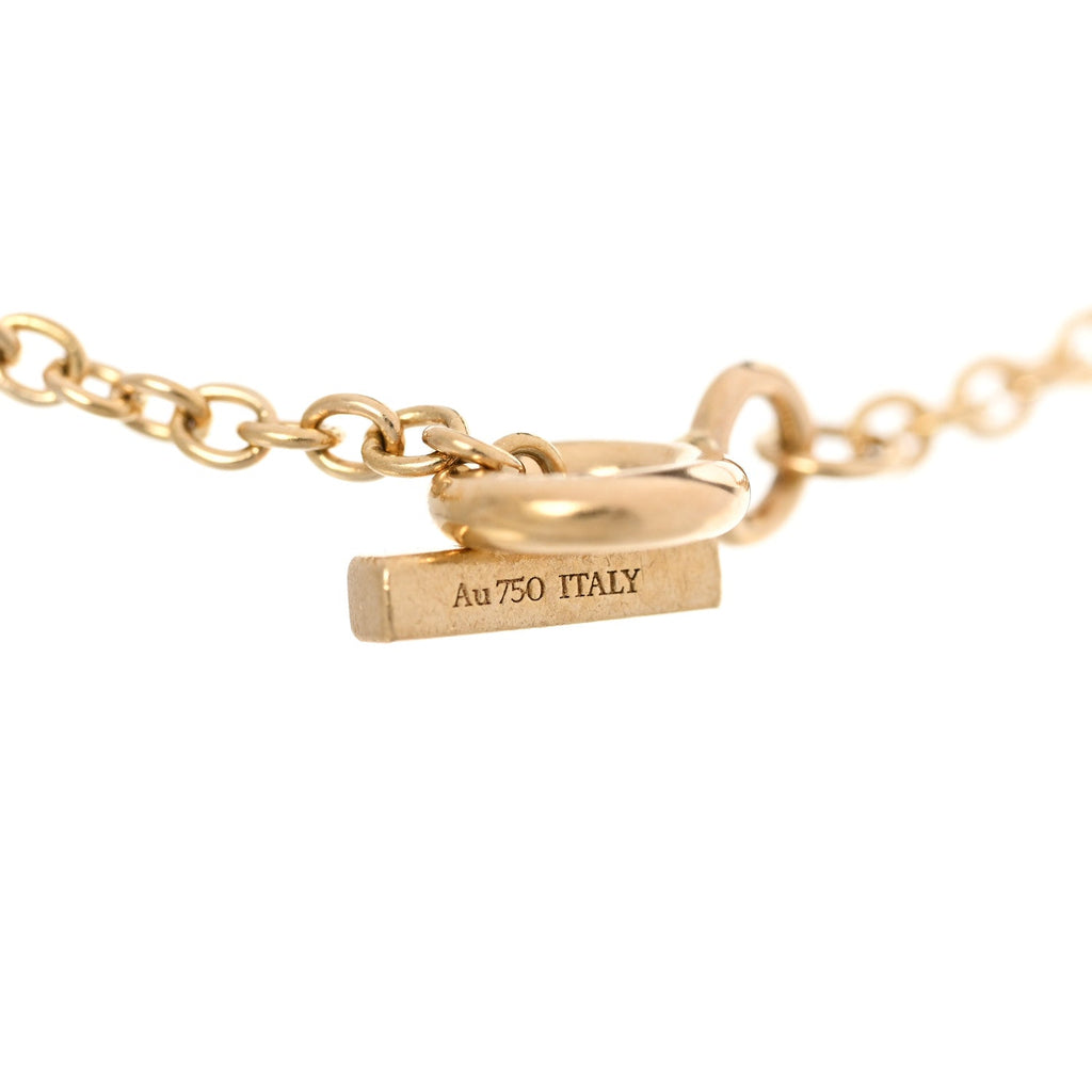 18K Yellow Gold T Smile Bracelet