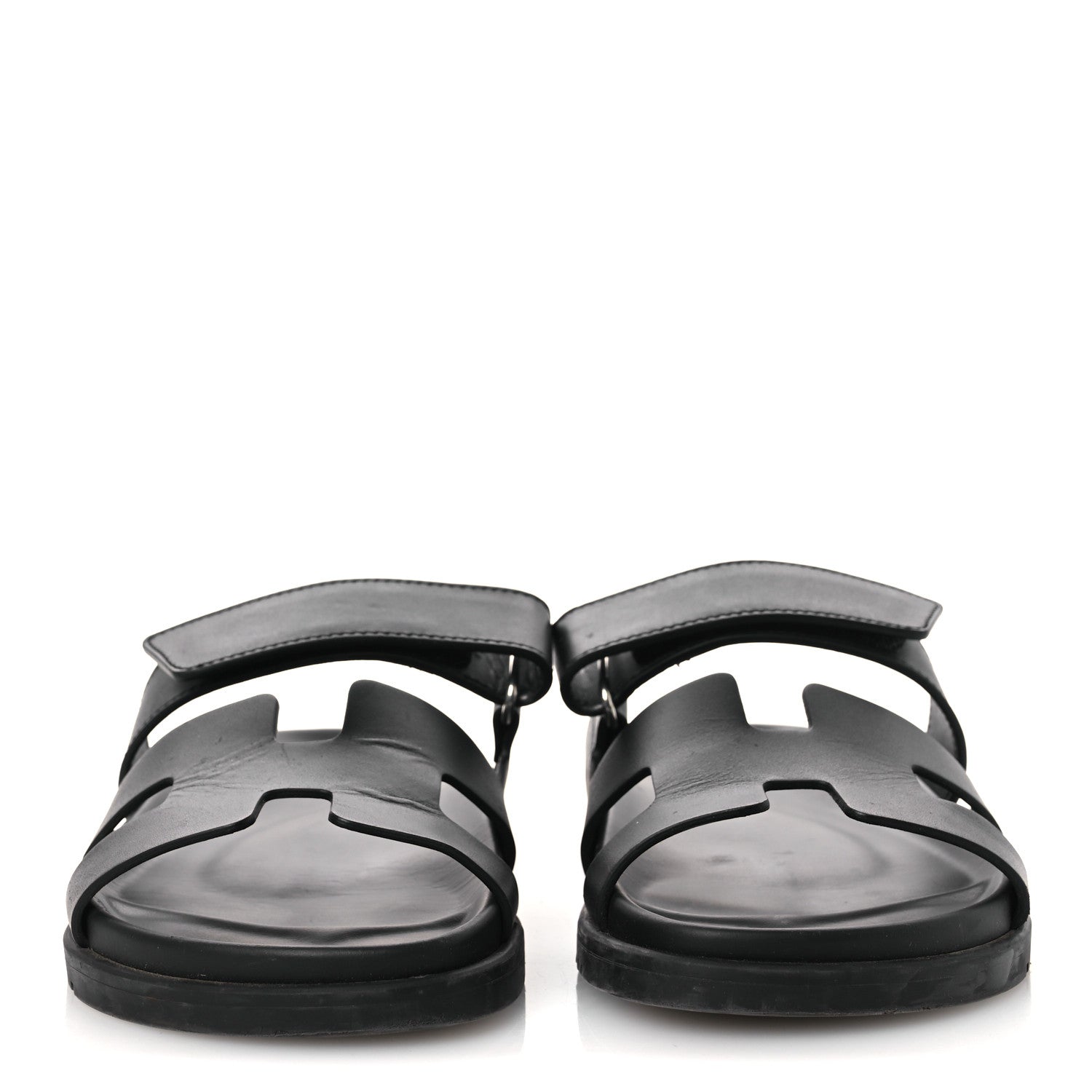 Calfskin Womens Chypre Sandals 37 Black