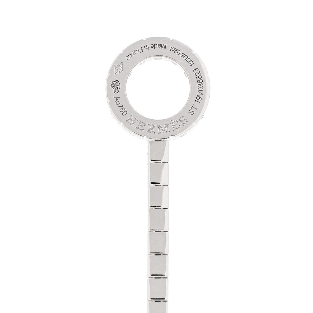 18K White Gold Diamond Finesse Link Necklace