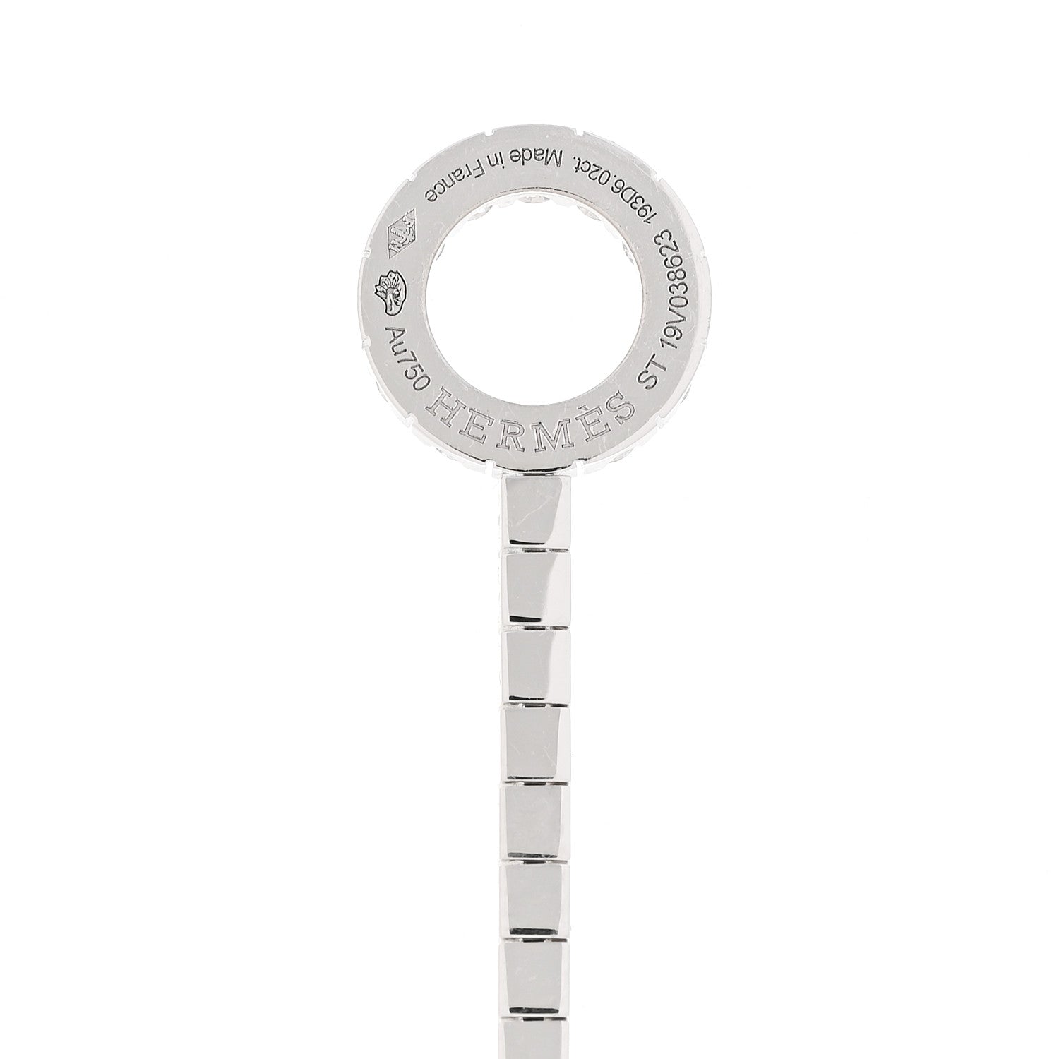 18K White Gold Diamond Finesse Link Necklace
