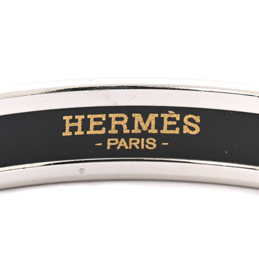 Enamel Printed Narrow Caleche Bracelet 65 Rose Dragee