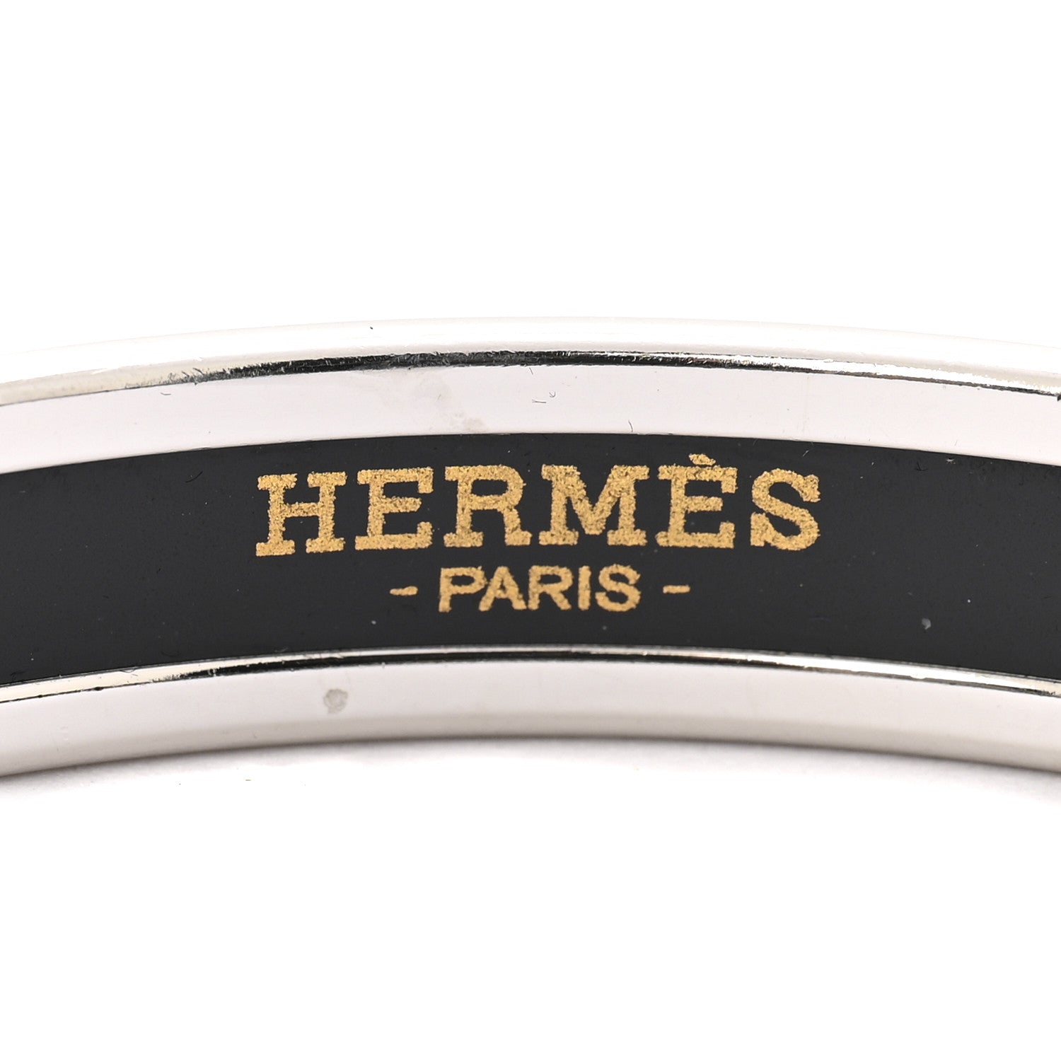 Enamel Printed Narrow Caleche Bracelet 65 Rose Dragee